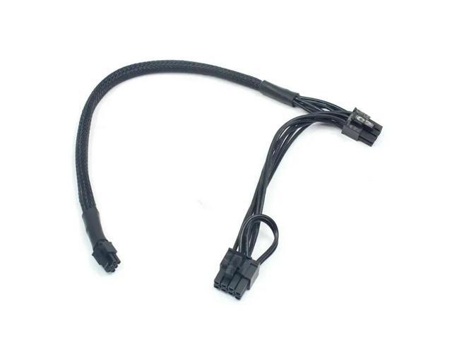 Graphics Card 8pin 1 To 2 Power Cord,PCI Express GPU 8pin To Dual 8(6+2)Pin Power Cable for RM650X RM750X RM850X RM1000X