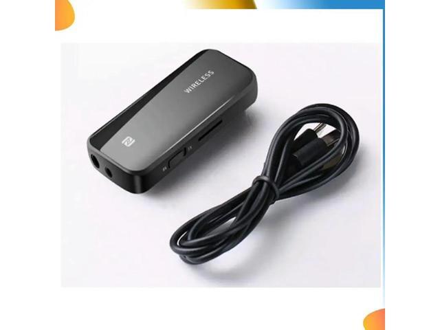 Bluetooth 5.0 Aux Adapter Dongle NFC TF Card 3.5Mm Jack For TV PC Speaker Car Kit Audio Receiver Transmitter