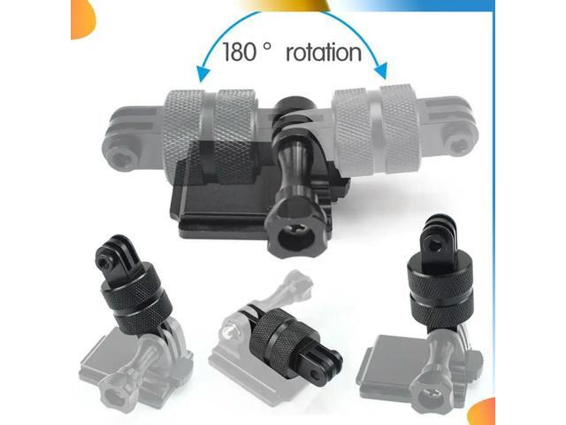 360 Degree Rotating Joint Connector Bracket With 90 Degree Elbow Tripod Mount Screw Adapter For Gopro 13 12 11 Action Camer