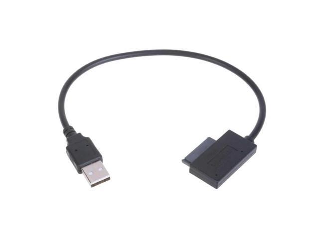Reliable USB2.0 to 7+6 13Pin Slimlines Cable 3.39in Data Transfer Cord