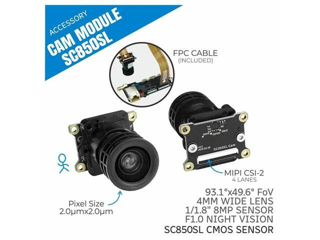 MIPI Communication Interface SC850SL 8MP HD Camera Module For LLM630 Compute Kit 4K Video Capture Recording