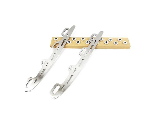 Ice Skating Blade Stainless Steel Inline Figure Skate with Knife Tooth for Adult Kid Roller Skates Shoes 326Mm Rich