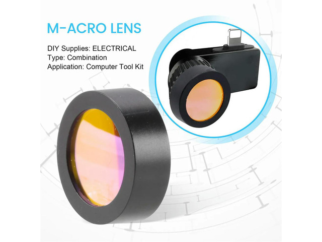Macro-Lens for Seek Camera PCB Repair Motherboard Infrared Focusing Amplification Imaging Macro-Lens Rich