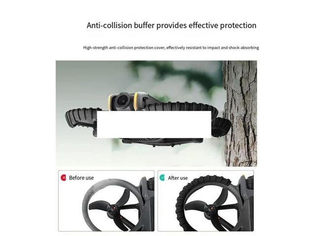 For Avata 2 Propeller Guard Protector,Anti-Collision Prop Bumper Silicone Protective Cover Ring