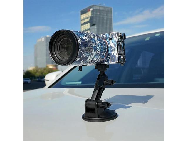 Suction Cup Car Mount For OSMO Pocket 3 Action Camera Holder Secure Gimbal Stabilizer Car Accessories For Filming
