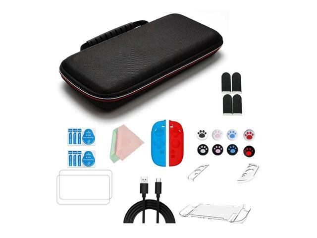 Storage Bag For Switch 2 For Nintendo Switch 2 NS2 Game Silicone Cover Grips Portable Carrying Joystick Cap Data Cable