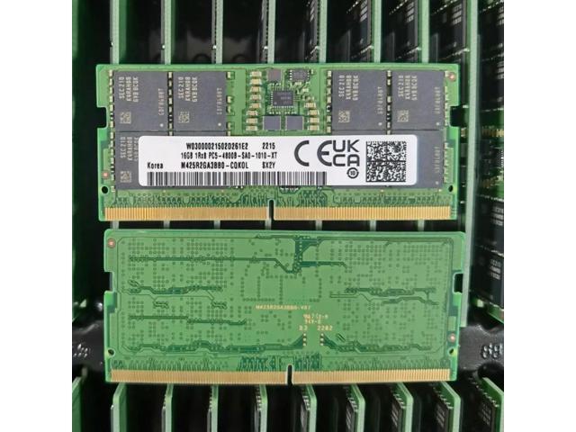 1 Pcs 16GB DDR5 4800MHz 1Rx8 4800B M425R2GA3BB0-CQKOL Laptop RAM For Notebook Memory Fast Ship
