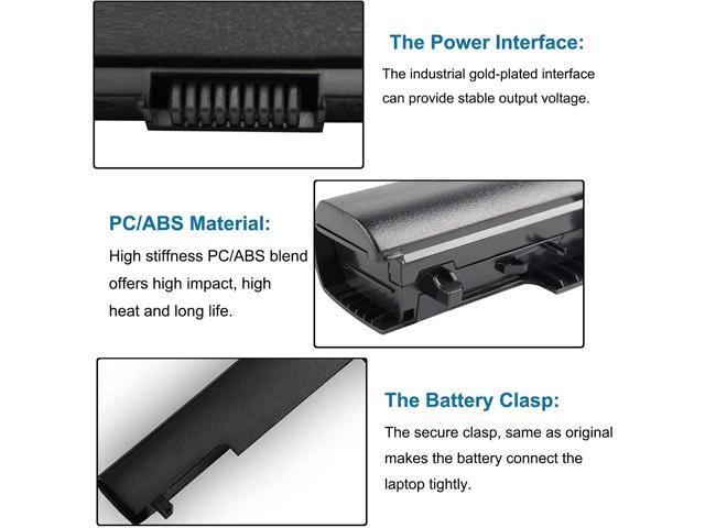 HS04 14.8V 2600MAH Laptop Battery Replacement for HP 240 G4 255 G4 Notebook 15-ac100 15-ba009dx 15g-ad000 14-af180nr HS04041-CL HS03 807956-001...