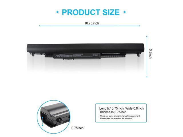 HS04 14.8V 2600MAH Laptop Battery Replacement for HP 240 G4 255 G4 Notebook 15-ac100 15-ba009dx 15g-ad000 14-af180nr HS04041-CL HS03 807956-001...