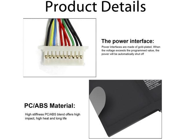 NP03XL 43Wh Battery Replacement for HP Envy X360 15-u010dx 15-u110dx 15-u111dx 15-u050ca Pavilion X360 13-a010dx 13-a110dx Fits 761230-005...