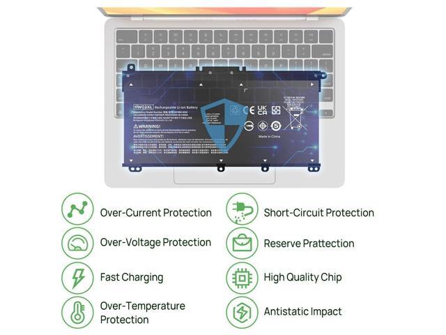 LXHY HW03XL Replacement Battery for HP Pavilion 15-EG 15-EH 17-CN 17-CP 15-EG0073CL 15-EG2073CL 15-EG1053CL 15-EG1073CL