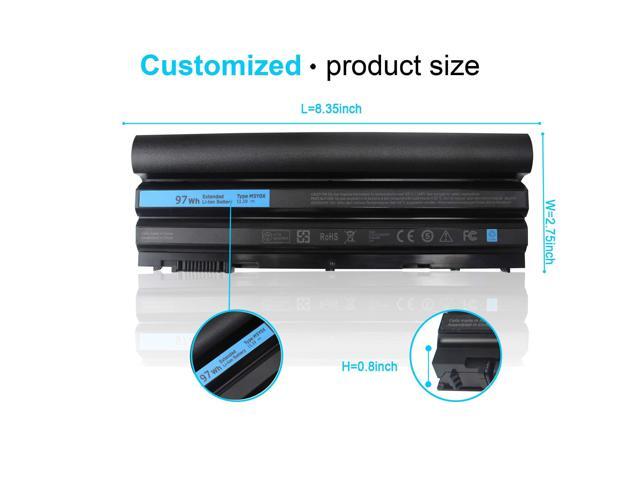97WH M5Y0X 11.1V Laptop Battery Repalcement for Dell Latitude E6420 E6430 E6520 E6530 E5420 E5430 E5520 E5530 Dell Inspiron 14R 15R 17R SE, 2P2MJ...