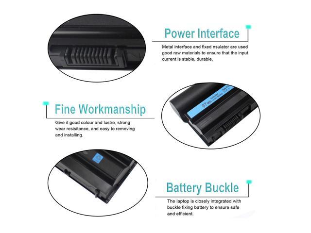 97WH M5Y0X 11.1V Laptop Battery Repalcement for Dell Latitude E6420 E6430 E6520 E6530 E5420 E5430 E5520 E5530 Dell Inspiron 14R 15R 17R SE, 2P2MJ...