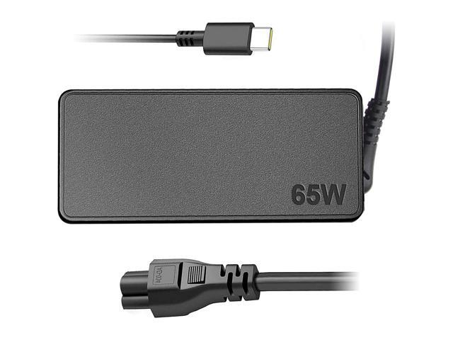 65W 45W Type C USB C Laptop Charger for Lenovo 4X20M26252 ADLX45YCC3D ADLX45YLC3D ADLX45YDC3D Chromebook 100e 300e 500e c340 s340 ThinkPad T470s...