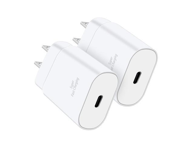 Super Fast Charger2 Pack 25W USB C Wall Charger for Samsung Galaxy S22/S22 Ultra/S22+/S21/S21 Ultra/S21+/S20/S20 Ultra/Note 10 Plus/Note 20 Ultra/Z...