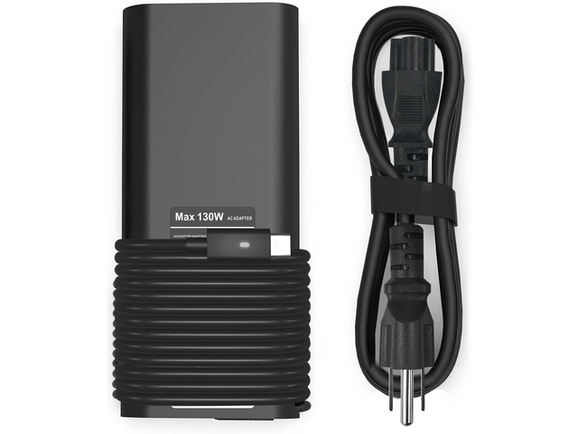 LXHY 130W USB C Type C Adapter Laptop Charger Compatible with Dell XPS 15 2in1 9575 Precision 5530 2in1 5550 5750 3560 3550 3551 Latitude 7410 7310...