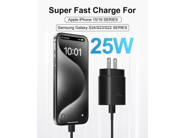 LXHY Super Fast Charger Type C, 25W USB C Charger Fast Charging for Samsung Galaxy S25 Ultra/S25/S25+/S24+/S24 Ultra/S24/S24+/S23 Ultra/S22...