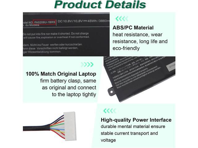 LXHY PA5208U-1BRS Battery for Toshiba Chromebook 2 CB30 CB35 CB35-B3330 CB35-B3340 CB35-C3300 CB35-C3350 Satellite P55W P55W-C5200X P55W-C5314...