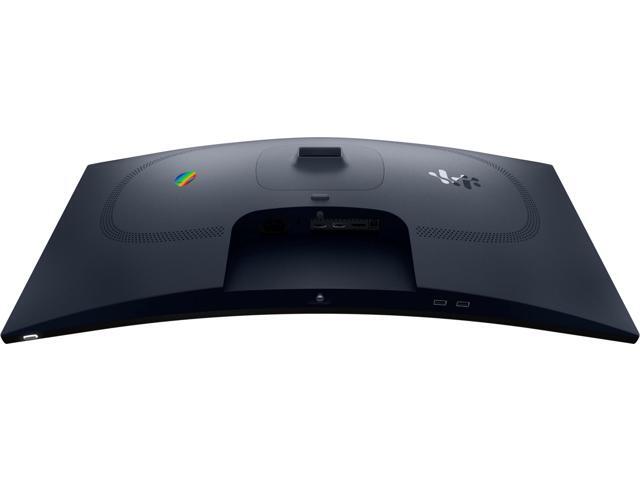 Alienware - AW3225DM 32" VA LED Curved QHD 180Hz 1ms FreeSync Gaming Monitor with HDR (HDMI, DisplayPort) - Interstellar Indigo - image 6