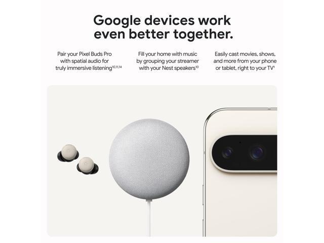 Google - TV Streamer 4K - Fast Streaming Device in 4K HDR - 32 GB of Storage - Porcelain - image 7