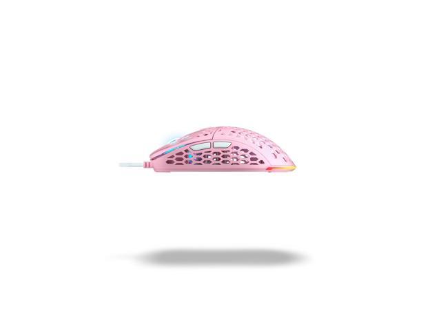 Belle Delphine X Ghost M1 UltraLight Gaming Mouse - Kitty Pink
