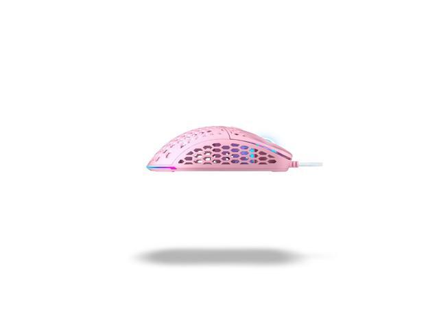 Belle Delphine X Ghost M1 UltraLight Gaming Mouse - Kitty Pink
