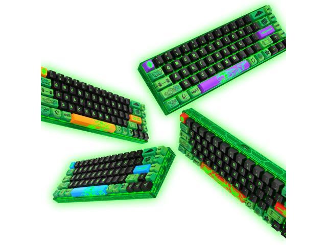 Banshee K68 HE Magnetic Switch Keyboard - Teenage Mutant Ninja Turtles (4 Colors in 1)