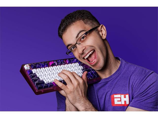 NickEh30 x Ghost K75 Mechanical Keyboard - Lightning Energy