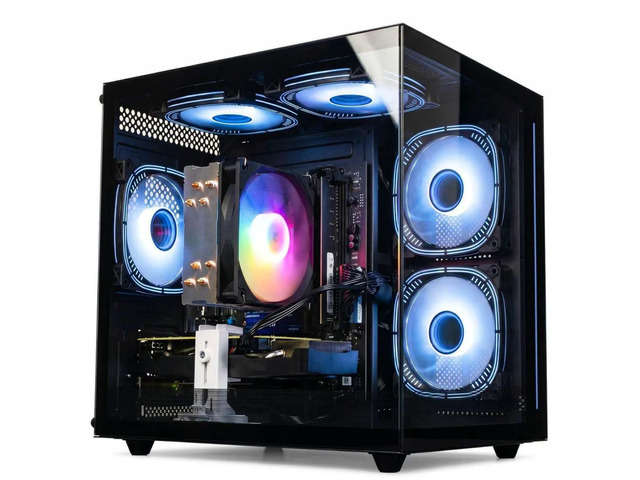 ZHICGCP Gaming PC Desktop computer - AMD Ryzen 7 5700X - NVIDIA RTX 5060 8GB-16GB DDR4 3200MHz - 1T M.2 NVMe - Windows 11