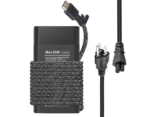 New Slim 65W USB C Charger Compatible with HP ZBook Firefly G8 14' G9 14' 16' G8 15.6inch Touchscreen Mobile Workstation, Elite X2 Spectre...