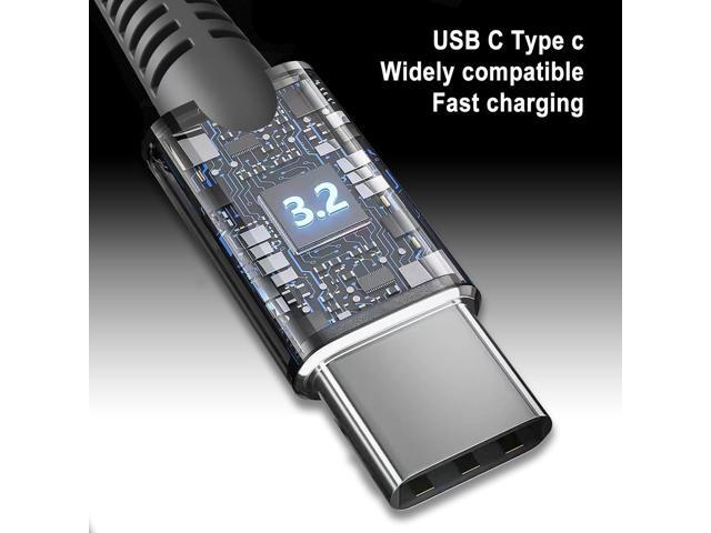 2025 New Slim 65W USB C Computer Laptop Charger for HP Laptop Charger USB C Replacement Envy x360/Elitebook x360/Spectre x360/Elite...