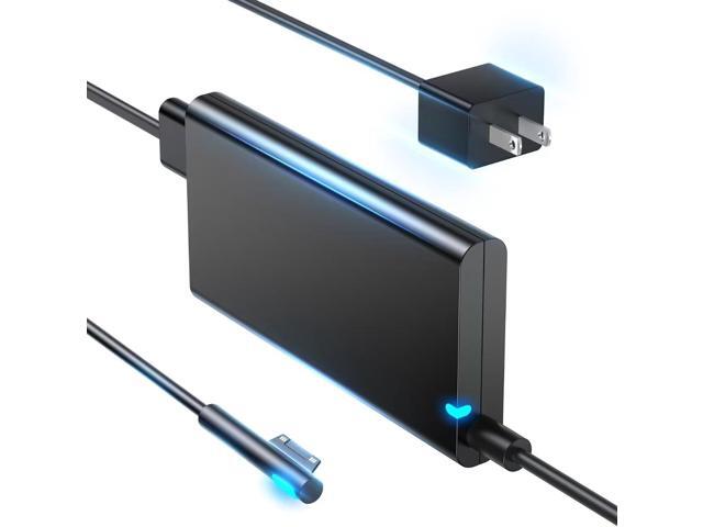 Surface Pro Charger for Microsoft Surface Pro 9, 8, 7+, 7, 6, 5, 4, 3, X, 65W Windows Surface Laptop 5, 4, 3, 2, 1, Studio, Power Cord for Surface...