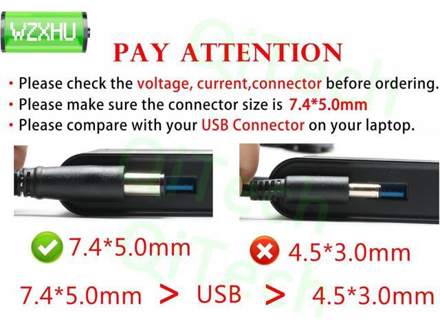 65W Laptop Charger Compatible with Dell Latitude 5400 5480 7480 7490 5490 E5470 E6420 5580 5500 5590 5280 E6410 E5570 E6430 E6440 E6540 AC Adapter...