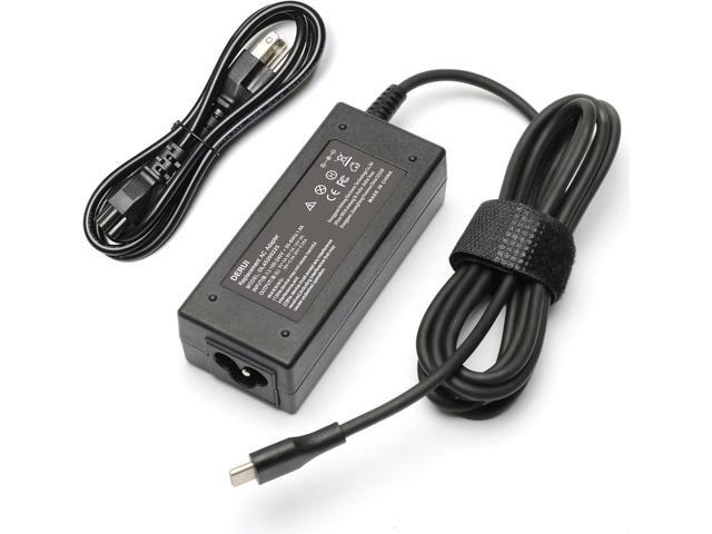 45W USB-C Chromebook Charger Fit for HP Chromebook 14 14A G5 14-ca061dx 14-ca020nr 14-ca060nr 14-ca043cl 14-ca052wm 14-ca051wm X360 11A 11 G6 EE 11...