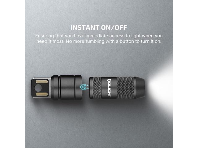 OLIGHT IMINI 2 EDC Rechargeable Keychain Flashlight, 50 Lumens Compact and Portable Mini LED Keyring Lights with Built-in Battery Ideal for...