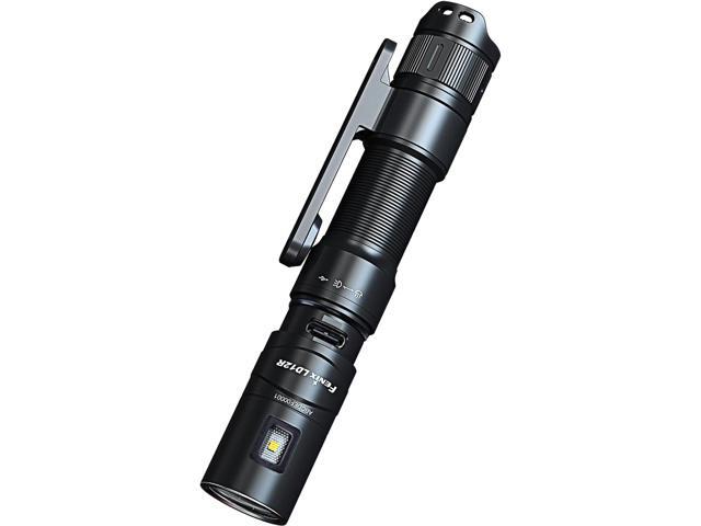 Fenix LD12R EDC Flashlight, 600 Lumen USB-C Rechargeable, AA Compatible, Main and Side Dual LEDs Work Light with Magnetic Clip and Lumentac AA...