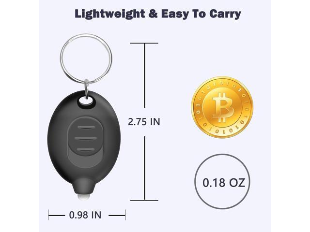 Mini LED Keychain Flashlight, Ultra Bright Tiny Flashlight, Small Keychain Flashlight White Light, Micro Pocket Key Ring LED Flashlight for...