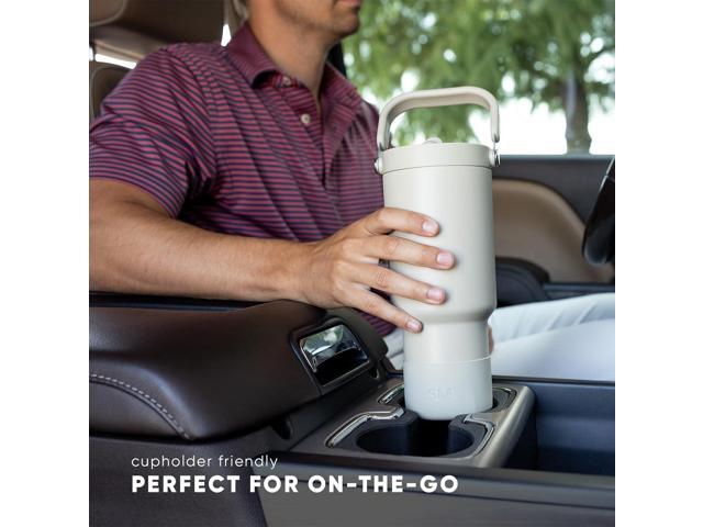 Simple Modern Trek Pivot 30oz Flip Straw Tumbler with Handle Water Bottle & Boot Interchangeable Straw & Chug Lids Insulated Stainless...
