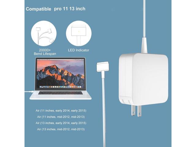 A1436 A1466 A1465 Compatible with Mac Book Air Charger,45W Fast T-Tip Power Adapter Compatible with Mac Book Air 11, 13 inch Laptop, Retina After...