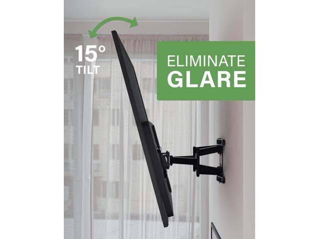 SANUS Premium Full Motion TV Mount for 42'-90' TVs - Sturdy & Smooth Extension, Swivel and Tilt for Big TVs - Universal Design Fits Samsung, LG,...