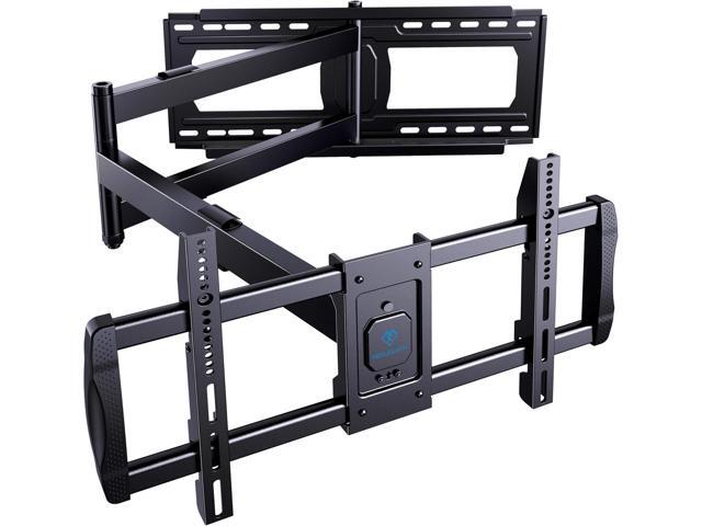 PERLESMITH Long Arm TV Wall Mount for 42-90 inch TVs, Full Motion TV Mount with 42.72 inch Extension Articulating Arm Swivel and Tilt, Max VESA...