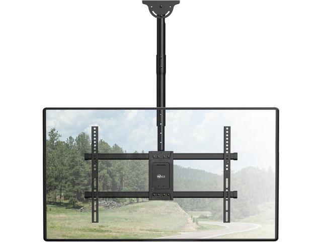 WALI Ceiling TV Mount for Most 37 to 80 inch Flat Screen Display, Hanging TV Mount Bracket with Swivel, Tilt Fits LED, LCD, OLED 4K TVs up to...