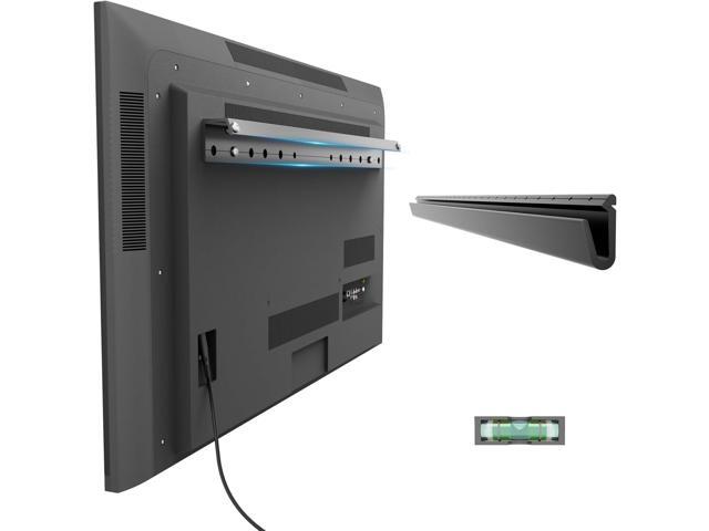 No Drill Drywall TV Mount, No Stud TV Wall Mount for 32-75 Inch Most Brand TVs up to 150lbs, Easy Install no Stud Studless TVs Wall Mount, Included...