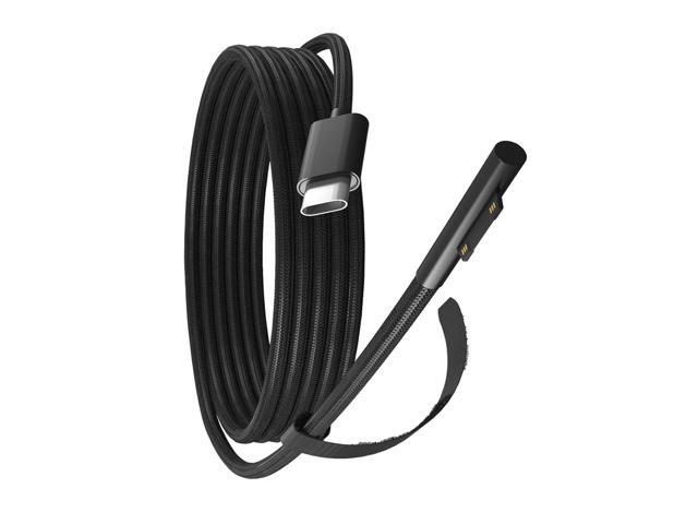 PD100W USB-C Charger Cable Compatible with Surface Pro Laptop Microsoft Surface Pro 10/9/8/7+/7/6/5/4/3/X Windows Surface Laptop 6/5/4/3/2/1...