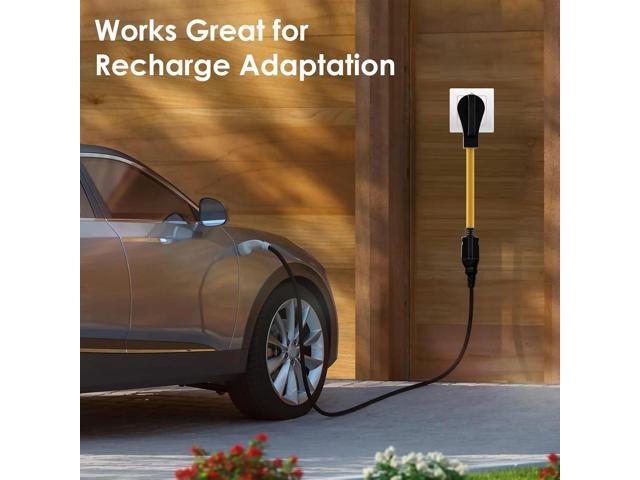 RV Generator Power Cord Adapter, NEMA 14-50P to 5-15R/5-20R, 50Amp to 20Amp, 240V to 120V