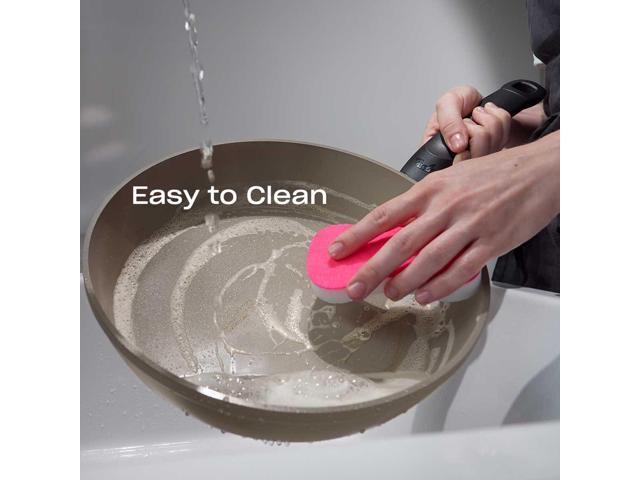 Fissler Ceratal Comfort Ceramic 10.2 Inch Non-Stick Frying Pan, Warm Grey, Made without PFAS