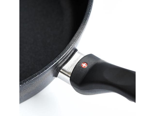 Swiss Diamond 12.5 Inch Frying Pan Nonstick Diamond Frying Pan, Aluminum Coated Skillet, Dishwasher Safe and Oven Safe Fry Pans with Stainless...