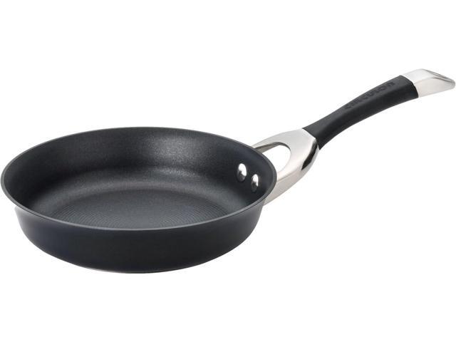Circulon Symmetry Hard-Anodized Nonstick Frying Pan, 8.5-Inch, Black