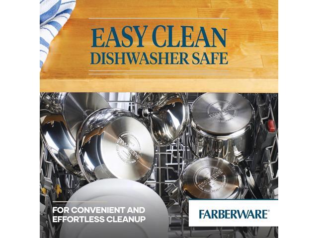 Farberware Classic Stainless Steel 8-Quart Stockpot with Lid, Stainless Steel Pot with Lid, Silver
