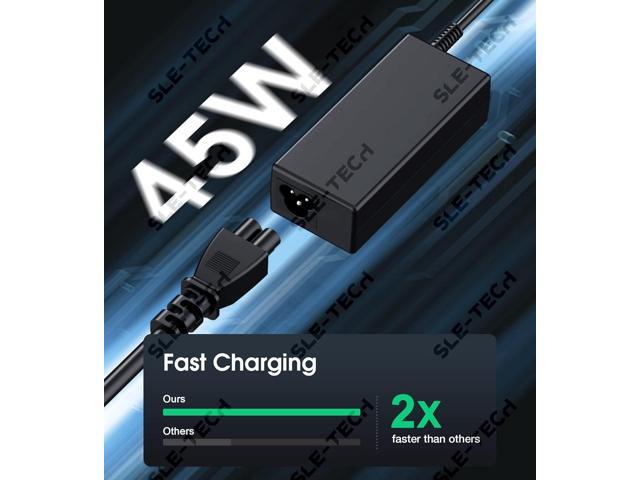 SLE-TECH 45W USB C Laptop Charger Compatible with HP Chromebook 14 14A G5 11 11A G6 G7 G8 EE R13 X360 14-ca051wm ca052wm ca091wm ca061dx 11-ae051wm...